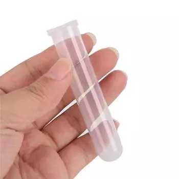 10 шт. 10 мл микроцентрифужная пробирка флакон прозрачные пластиковые флаконы контейнер с защелкивающейся крышкой
