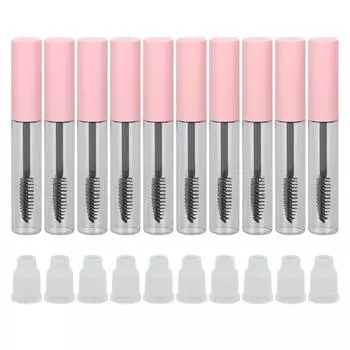 10 шт. 10 мл пустой тюбик для туши многоразовый портативный флакон для туши для масла для роста ресниц белый