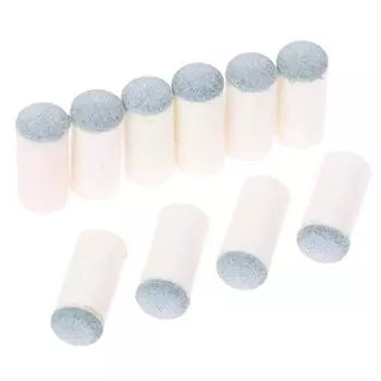 10 шт., 10 мм, без шнуровки, насадки для бильярдного кия, защита для кия, развлекательная замена, аксессуары для бильярдного кия