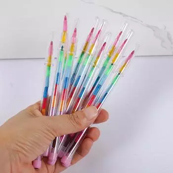 10 шт., 11 цветов, цветной карандаш, красочная ручка для рисования для детей, сувениры для дня рождения, детский сад, награды, сумка для подарков, пиньята, наполнители 10pcs