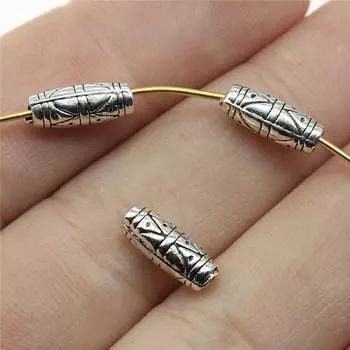 10 шт. 11x4x4 мм европейские бусины-разделители с маленькими отверстиями, европейские маленькие бусины «сделай сам», бусины-разделители с маленькими отверстиями