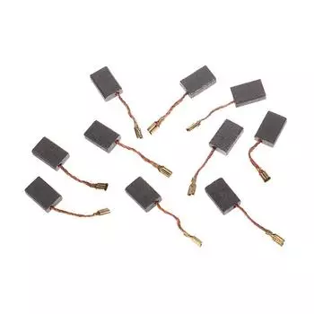 10 шт. 125 электроинструментов угольные щетки детали электрического молотка графитовая щетка угловая полировальная машина щетки аксессуары One Size