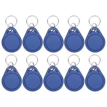 10 шт., 125 кГц, идентификационная карта, жетон, бирка, перезаписываемая для контроля доступа, посещаемости, парковочных мест