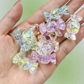 10 шт. 12,5*29,1 мм желейные цветные акриловые ювелирные изделия «сделай сам», аксессуары, конфеты для изготовления браслетов, сережек, свободные бусины, акриловые желейные бусины синий