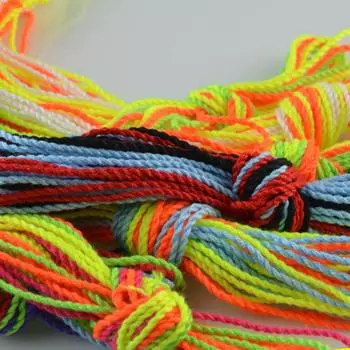 10 шт., 130 см, полиэстер, светильник, профессиональный шариковый подшипник йо-йо, детская профессиональная игрушка в подарок фиолетовый