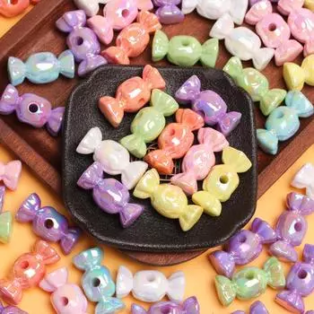 10 шт. 13,2 мм * 28,7 мм акрил DIY изготовление ювелирных изделий с отверстием конфеты бусины материал ручной работы Подвески для ожерелья серьги DIY фиолетовый