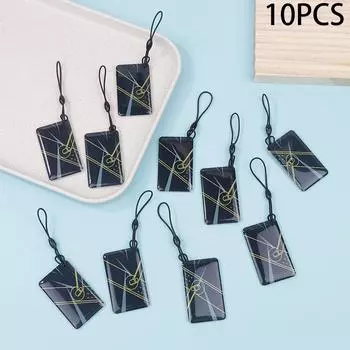 10 шт. 13,56 МГц IC-карта Tuya Ttlock Ble Электронная интеллектуальная карта дверного замка Цифровые интеллектуальные замки с отпечатками пальцев Разблокировка Маленькая Rfid-карта