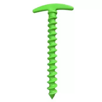 10 шт. 14,5 см колышек для палатки на открытом воздухе, нейлоновый тент, фиксированный гвоздь -G Green