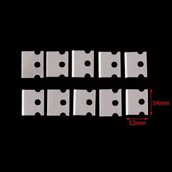 10 шт. 14X10 мм 14*12 мм 21*10 мм 25*12 мм 30*12 мм сетевой зажим лезвие Ethernet кабель плоскогубцы сменное лезвие Opel сетевой щипцы для обжима аксессуары детали 14*12mm