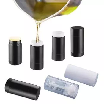 10 шт. 15/30/50 г пустой контейнер для дезодоранта DIY солнцезащитный крем многоразовый флакон многоразовый закручивающийся дно наполнитель пластиковый косметический бальзам для губ тюбик 15g чистый