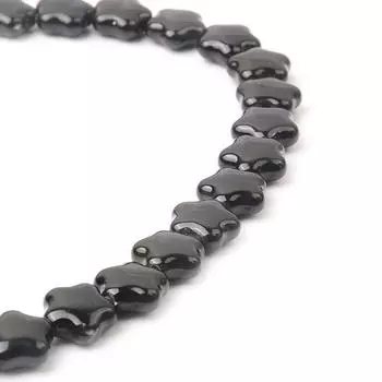 10 шт. 15 мм красочные блестящие блестящие бусины в форме цветка звезды из фарфора для изготовления ювелирных изделий своими руками as the picture