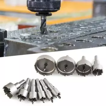 10 шт., 16-53 мм, треугольный открыватель для отверстий с хвостовиком, нелегко упасть, длительный срок службы