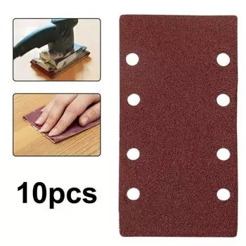10 шт., 185 x 95 мм, многоцелевая наждачная бумага, уникальный процесс посадки песка, широко используемые тонкие шлифовальные листы для полировки F