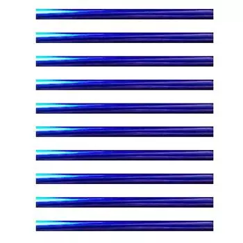 10 шт., 19,5 см, универсальный автомобильный кондиционер, декоративная U-образная накладка, полоски, декор красный