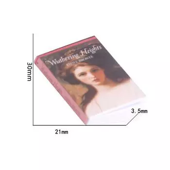 10 шт. 1/12 кукольный домик симулятор книга орнамент кукольный домик миниатюрный кабинет украшения кукольный дом аксессуары детские игрушки