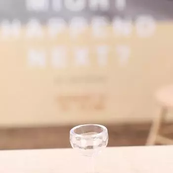 10 шт. 1/12 кукольный домик миниатюрный красный винный бокал кухонный декор игрушка