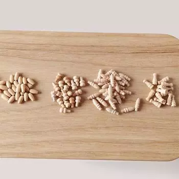 10 шт. 1:12 миниатюрных деревянных ручек для мебели для кукольного домика, мини-деталь мебели, ручки для ящиков, модель для дверных и оконных ручек, декоративная игрушка