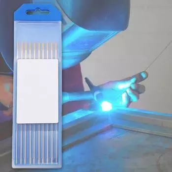 10 шт. 1,6-3,2 мм вольфрамовые электроды, устойчивые к истиранию, безрадиационные, гладкие, TIG, лантанированные вольфрамовые электроды 1.6mm