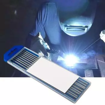 10 шт. 1,6-3,2 мм вольфрамовые электроды с серым наконечником, износостойкие промышленные цериированные вольфрамовые электроды для сварки TIG 1.6mm