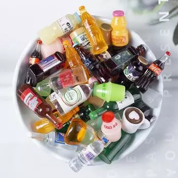 10 шт. 1:6 масштаб кукольный домик миниатюра мини симуляция аксессуары декор мебель игрушки детские подарки 10pcs a lot