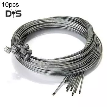 10 шт., 1,75 м, MTB велосипед, дорожный велосипед, тормозная линия, велосипедная скорость, фиксированная линия переключения передач, набор тормозных тросов с сердечником, внутренний провод