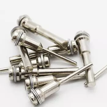 10 шт. 1/8 1/4 оправка для пильного полотна, шлифовальный станок Dremel, соединительный стержень, вращающийся аксессуар, удлинитель 10pc 3.17mm