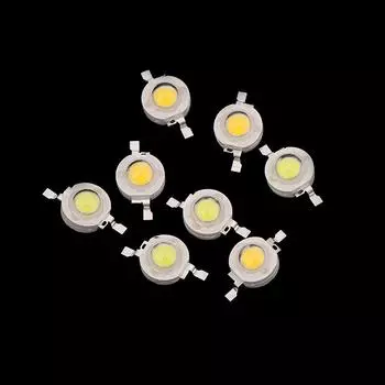 10 шт. 1 Вт 3 Вт высокомощные светодиодные лампы светодиодные чипы SMD белые теплые для светодиодных прожекторов прожекторов светильников