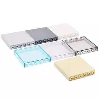 10 шт. 1x4x3 87543 60581 4215 4041 настенная панель прозрачные белые черные строительные блоки аксессуары комплект наборы кирпичей модель игрушки 10pcs белый