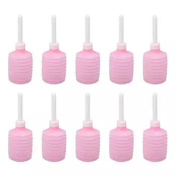 10 шт. 200 мл клизменные груши вагинальные спринцевания анальные спринцевания клизменные бутылки с водой одноразовые аппликаторы для клизм