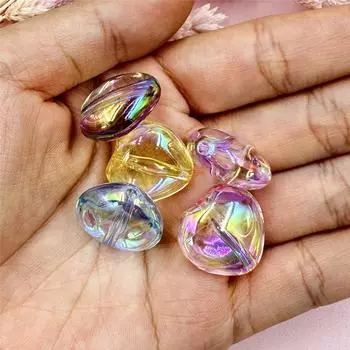 10 шт. 20*19 мм для изготовления браслета и ожерелья брелок персиковое сердце DIY ювелирные аксессуары акриловые свободные бусины модные разноцветный