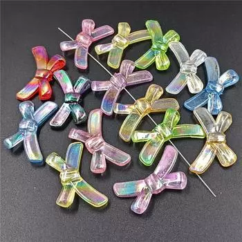10 шт. 20*33 мм Аврора лазерный галстук-бабочка бусины кулон для DIY ожерелье браслет изготовления ювелирных изделий зелёный