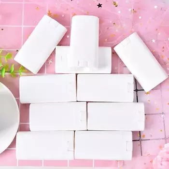 10 шт. 20 мл пластиковые пустые овальные тюбики для бальзама для губ, контейнеры для губной помады, тюбик для губ прозрачный