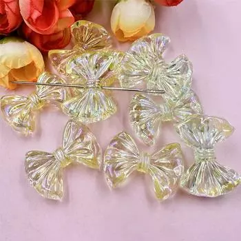 10 шт. 21,6 мм * 28,4 мм акриловые бусины-бабочки с отверстием, аксессуары для изготовления бисера «сделай сам», для изготовления ожерелья, сережек фиолетовый