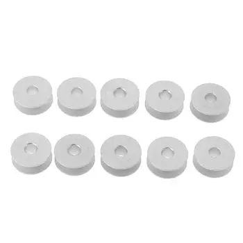 10 шт. 21 мм промышленные алюминиевые шпульки для швейных машин Singer Brother
