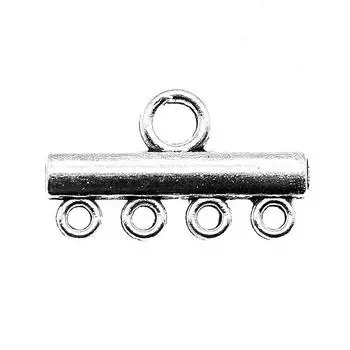 10 шт. 22x13 мм разъем для серег античное серебро цвет для ювелирного бренда: WYISYWG