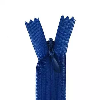 10 шт. 25-60 см невидимые молнии № 3 швейные рукодельные нейлоновые скрытые молнии цветные 25cm темно-синий