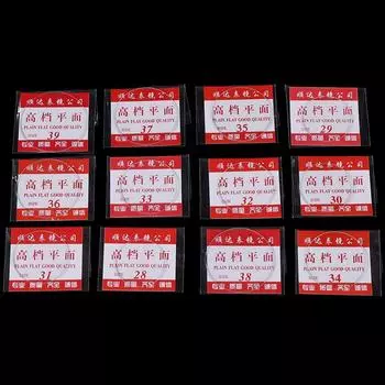 10 шт. 28-39 мм плоское минеральное стекло для часов, запасная часть для плоских часов, толщина 1 мм для ремонта часов