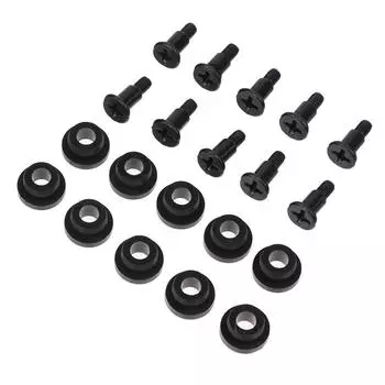 10 шт. 2,5/3,5-дюймовые противоударные винты для корпуса компьютера противоударные винты + амортизирующие винты для жесткого диска