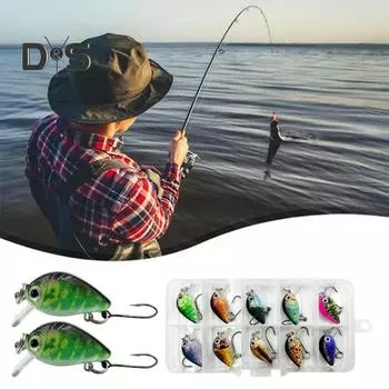 10 шт. 2,8 см/1,5 г приманка для ловли гольяна с крючком в виде длинного языка, реалистичная бионическая искусственная приманка для ловли пресноводной соленой форели, окуня, судака 10 pcs