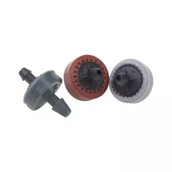 10 шт. 2 л 4 л 8 л автоматическая компенсация давления капельница постоянный поток садовый эмиттер прочный регулятор полива капельница серый