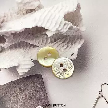 10 шт. 2-отверстия ракушки пуговицы лазерные бабочки цветы рубашка блузка швейные принадлежности для корейской одежды товары для рукоделия 11.5MM