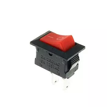 10 шт. 2PIN ВКЛ/ВЫКЛ кулисный переключатель для лодки 3A/250 В для лодки и автомобиля, кулисный переключатель для воды, приборная панель, диспенсер для грузовика красный