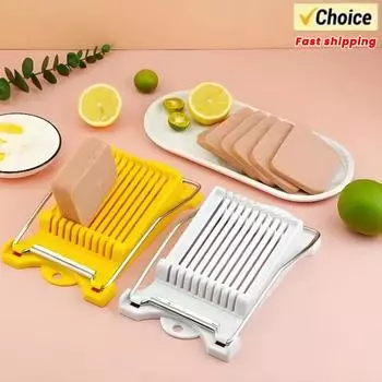 10 шт. 304 нержавеющая сталь ломтерезка для мяса бытовая яйцерезка для фруктов мягкий сыр банан ручная проволочная терка для сыра