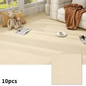 10 шт. 30*30 см пэчворк ковер самоклеящийся коврик для гостиной детская спальня нескользящий коврик для пола детский коврик для ползания