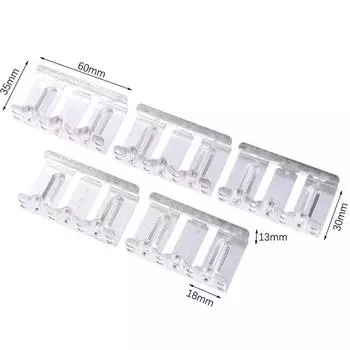 10 шт. 30/33/35/40 мм из нержавеющей стали, солнечная панель, повольтаический зажим для направляющей воды, дефлектор, кнопка слива грязи, зажимы для перенаправления воды