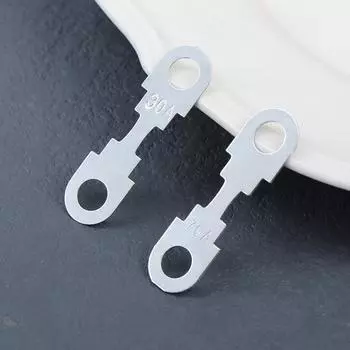 10 шт. 30A-150A 32Vdc автомобильный плоский цинковый лист небольшой предохранитель для автомобиля