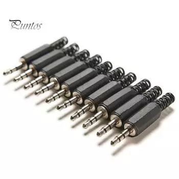 10 шт. 3,5 мм аудио штекер адаптер стерео разъем инструменты для наушников