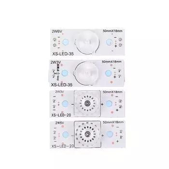 10 шт. 3 В 6 В 2 Вт лампы с оптическим фильтром Len для телевизора 24-108 дюймов универсальная светодиодная подсветка полосы телевизора ремонт простое обслуживание