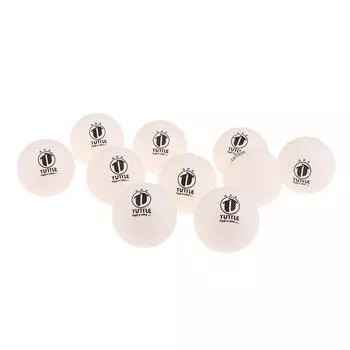 10 шт. 3-звездочные профессиональные мячи для пинг-понга, 40 мм, высокая эластичность, принадлежности для игр 4cm