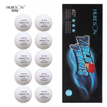 10 шт 3-звездочный профессиональный мяч для пинг-понга DJ40+ 2,8 г, белый, оранжевый, для продвинутых тренировок, для соревнований Orange 10pcs